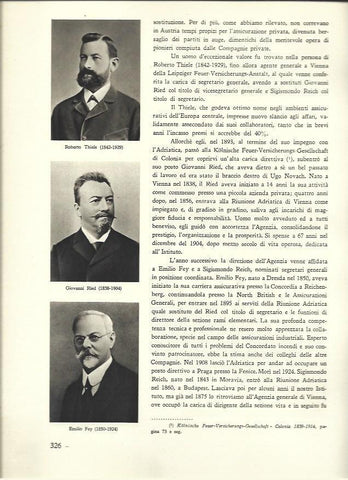 LAMINA 40626: Roberto Thiele, Giovanni Ried y Emilio Fey