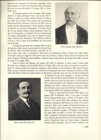 LAMINA 40598: Baron Cimone Ralli y Baron Giuseppe Parisi