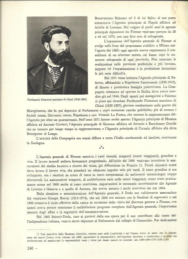 LAMINA 40588: Ferdinando Firmaturi, marques de Chiesi