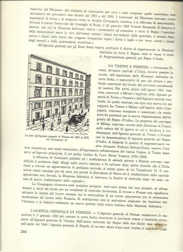 LAMINA 40587: Sede de la Agenzia di Firenze 
