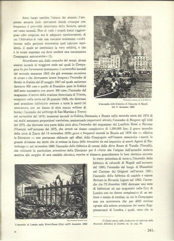 LAMINA 40586: Incendio de la Fabrica de Tabaco de Napoles en 1880