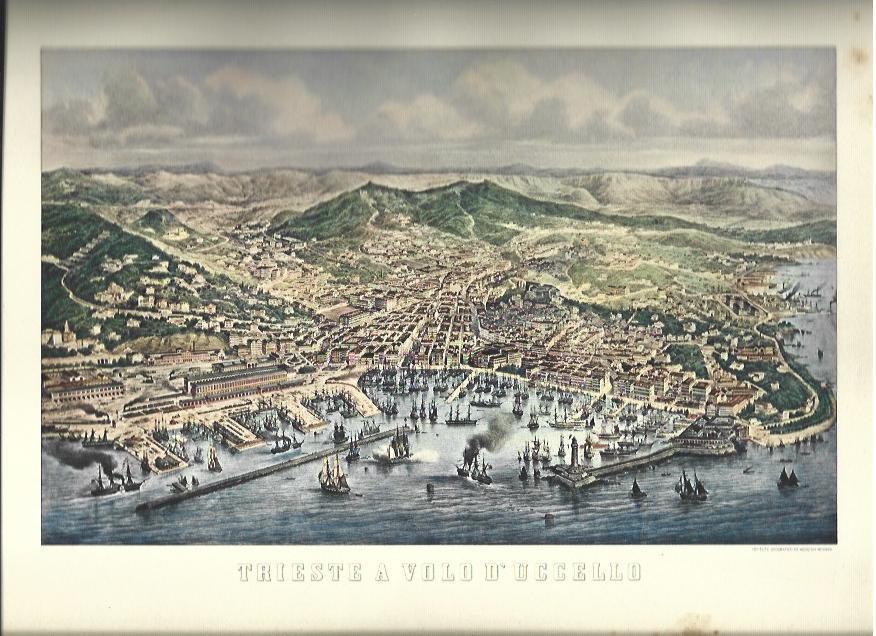 LAMINA 40584: Trieste en el 1880