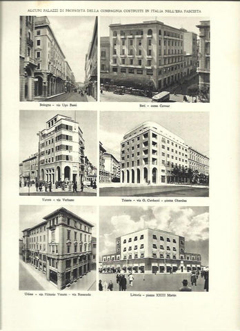 LAMINA 40614: Palacios de propiedad de la Compagnia construidos en epoca de Mussolini