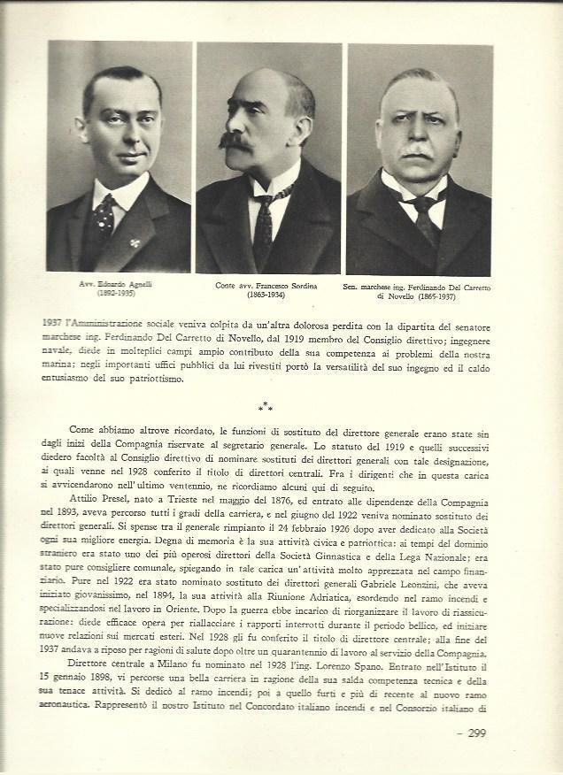 LAMINA 40612: Edoardo Agnelli, Francesco Sordina y Ferdinando del Carretto