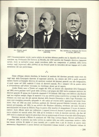 LAMINA 40612: Edoardo Agnelli, Francesco Sordina y Ferdinando del Carretto