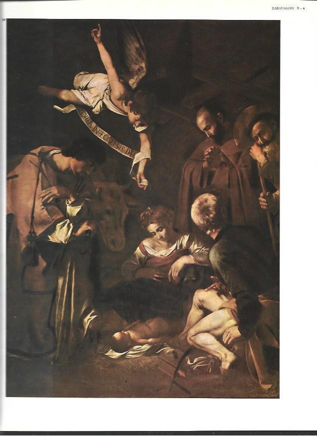 LAMINA 40349: La aoracion de los pastores, por Caravaggio