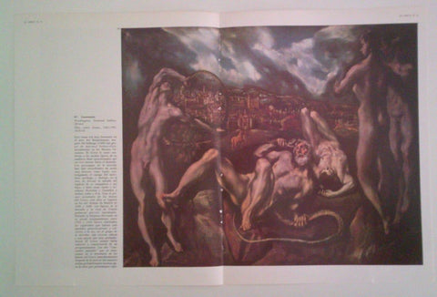 LAMINA 40334: Laooconte, por El Greco