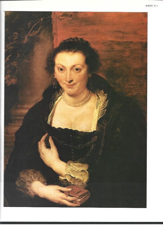LAMINA 40355: Retrato de Isabel Brandt, por Rubens