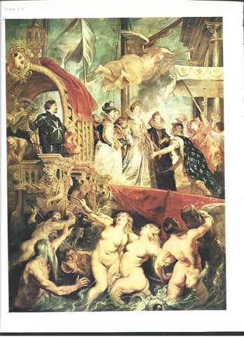 LAMINA 40356: El gobierno de Maria de Medicis, por Rubens