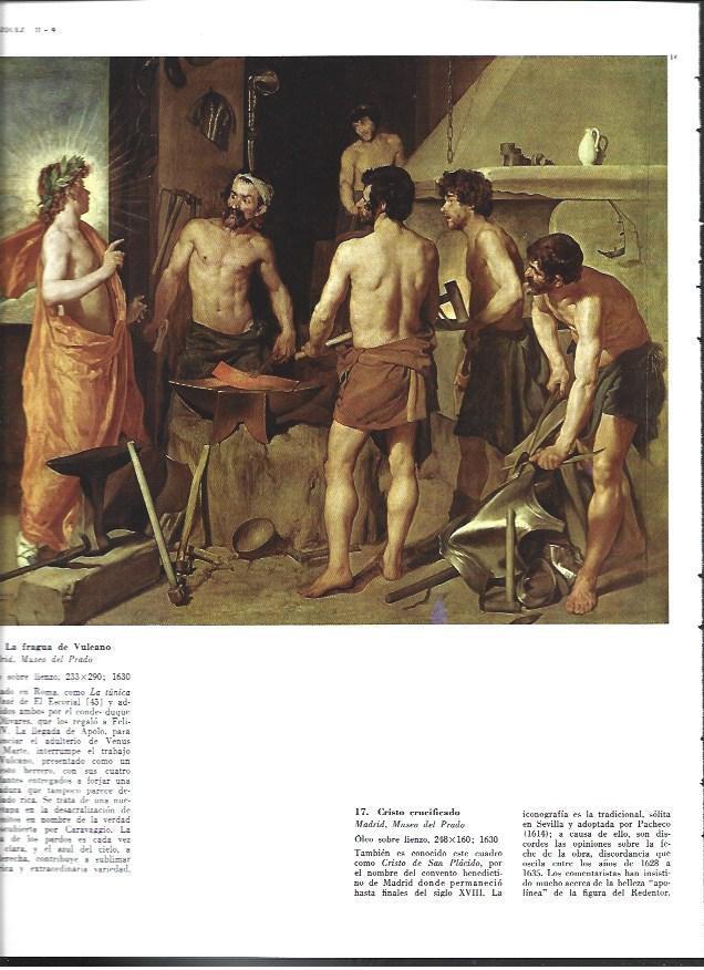 LAMINA 40377: La fragua de Vulcano, por Velazquez