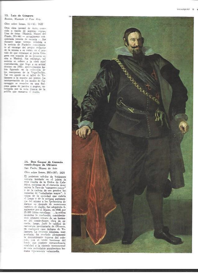 LAMINA 40376: Don Gaspar de Guzman conde duque de Olivares, por Velazquez