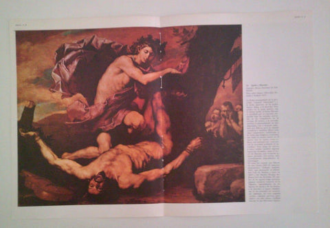 LAMINA 40366: Apolo y Marsias, por Ribera