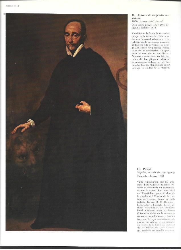 LAMINA 40365: Retrato de un jesuita misionero, por Ribera