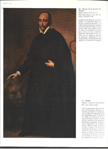 LAMINA 40365: Retrato de un jesuita misionero, por Ribera