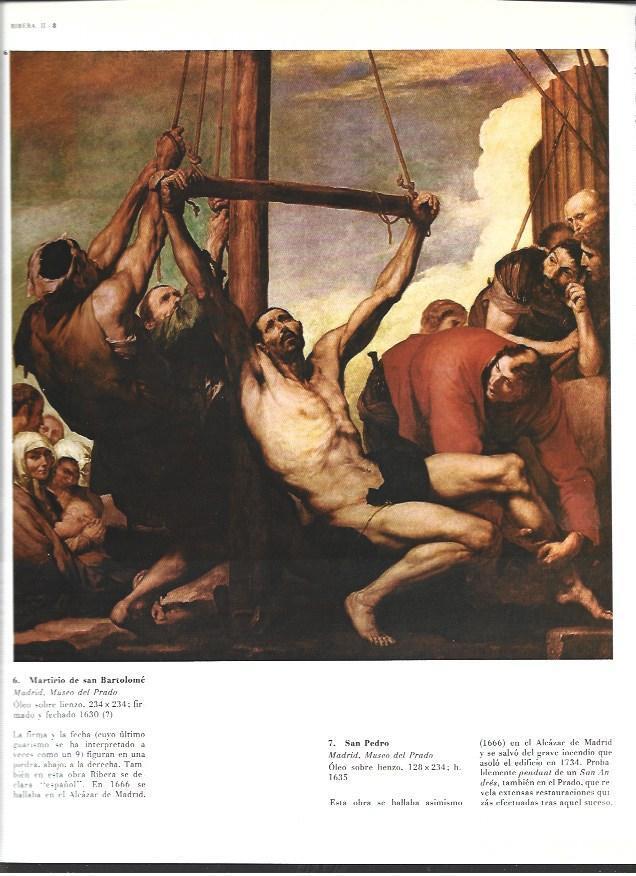 LAMINA 40363: Martirio de San Bartolome, por Ribera