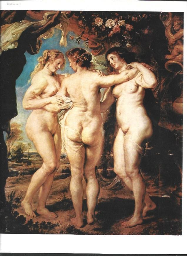 LAMINA 40359: Las tres gracias, por Rubens