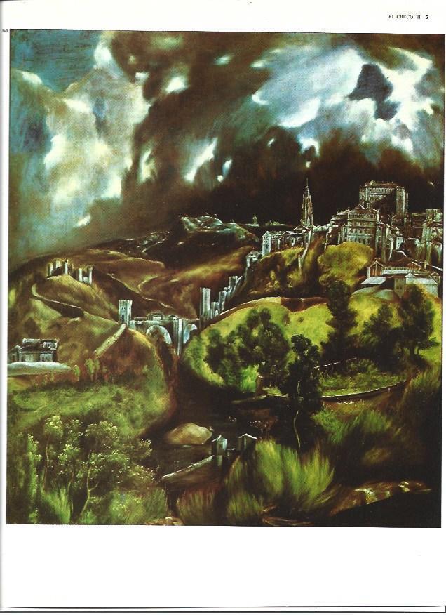 LAMINA 40331: Vista de Toledo, por El Greco