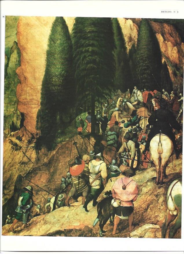 LAMINA 40296: Conversion de San Pablo, por Brueghel