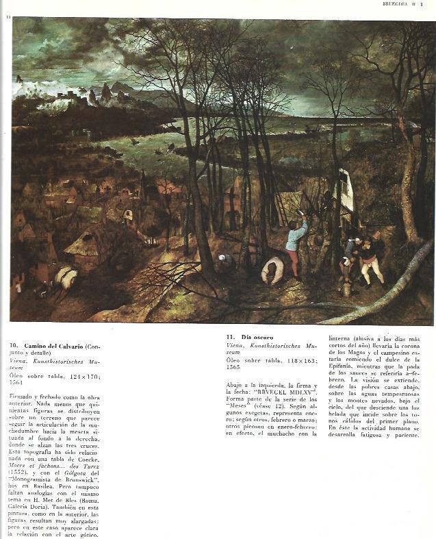 LAMINA 40293: Dia oscuro, por Brueghel