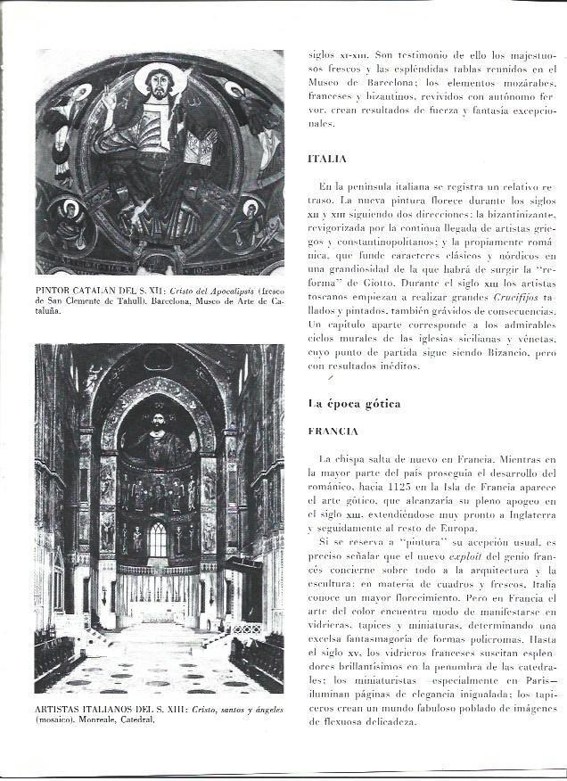 LAMINA 40283: Pantocrator de Taull y mosaico de Monreale