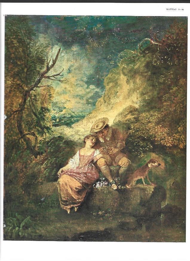 LAMINA 40451: El cazador de nidos, por Watteau