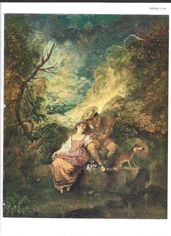 LAMINA 40451: El cazador de nidos, por Watteau