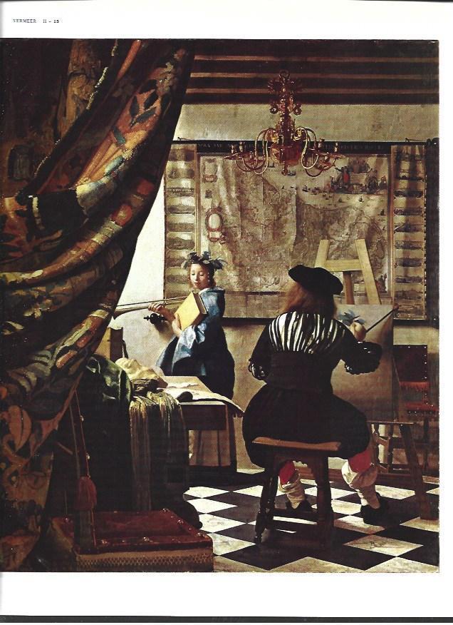 LAMINA 40445: El taller, por Vermeer