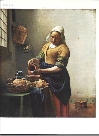 LAMINA 40444: La lechera, por Vermeer