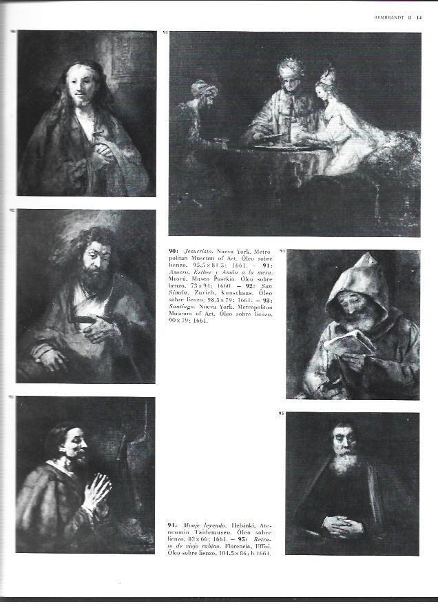 LAMINA 40437: Retratos y obras por Rembrandt