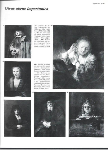 LAMINA 40436: Otras obras de Rembrandt