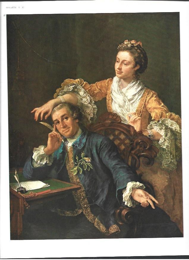 LAMINA 40470: Garrick y su esposa, por Hogarth
