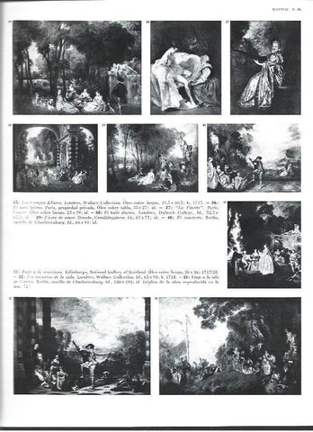 LAMINA 40460: Obras de Watteau