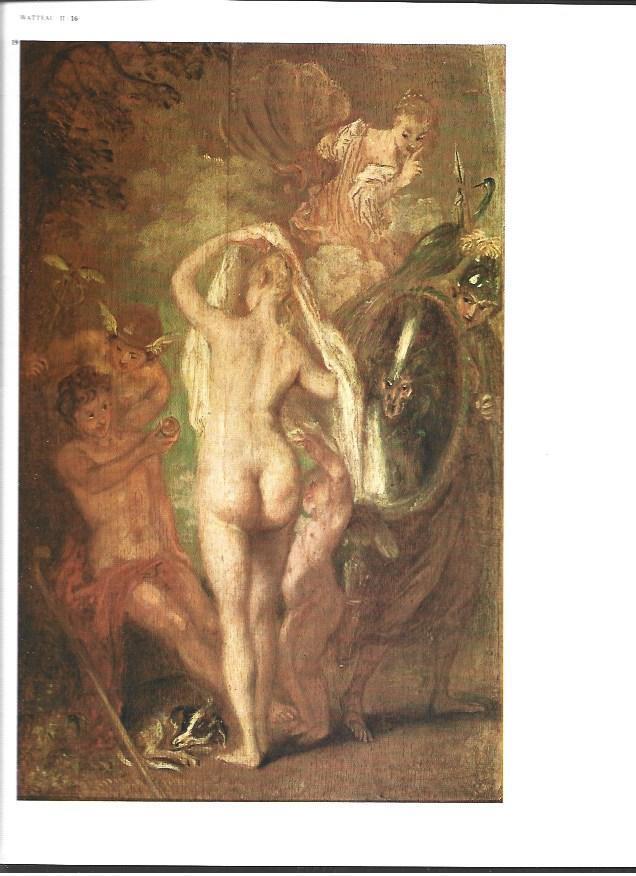 LAMINA 40458: El juicio de Paris, por Watteau