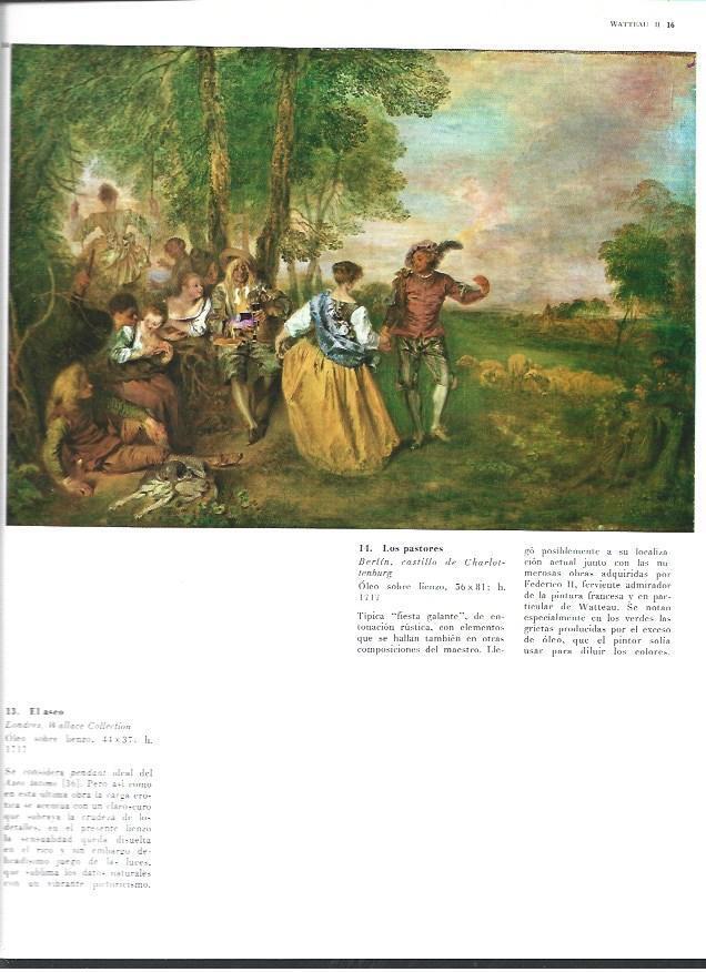 LAMINA 40456: Los pastores, por Watteau