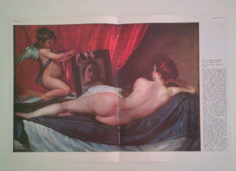 LAMINA 40387: La Venus del espejo, por Velazquez