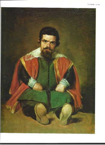 LAMINA 40385: El bufon Sebastian de Mora, por Velazquez