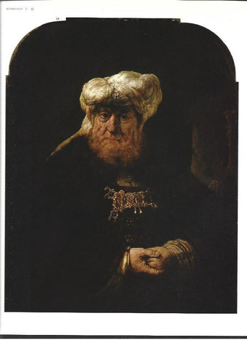 LAMINA 40420: Ozias atacado por la lepra, por Rembrandt