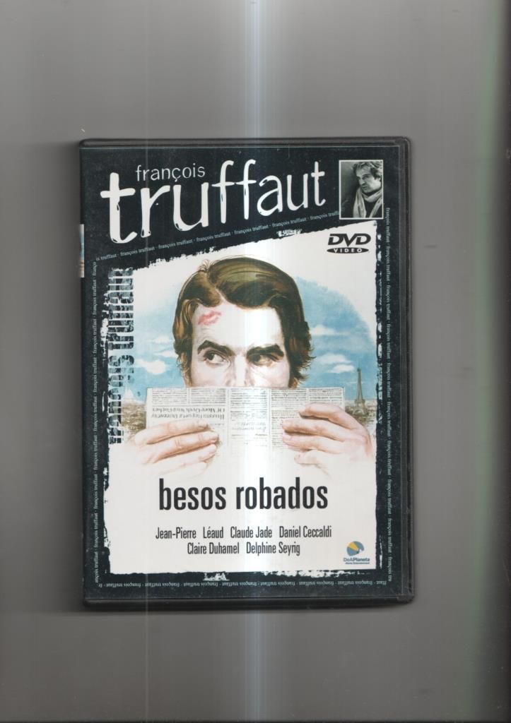 Pelicula en DVD: Besos robados (1968). Director: François Truffaut