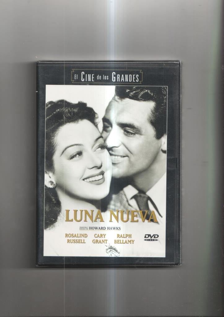 Pelicula en DVD: Luna Nueva con Cary Grant, Rosalind Russell (Precintado)