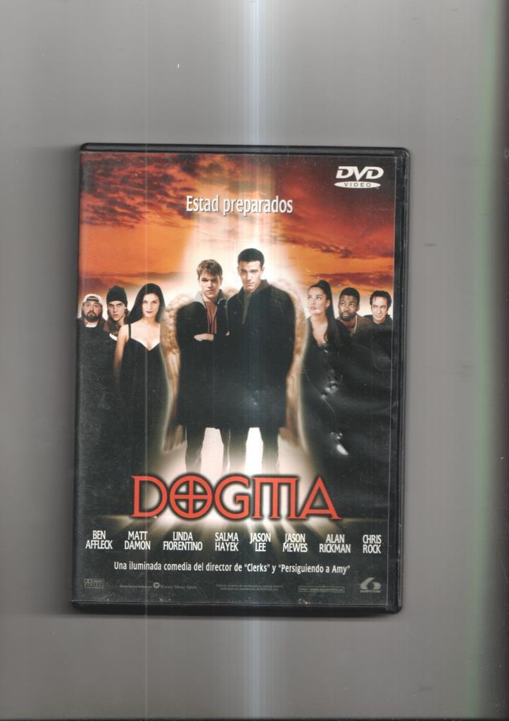 Pelicula en DVD: Dogma. Interpretada por: Ben Affleck, Matt Damon entre otros