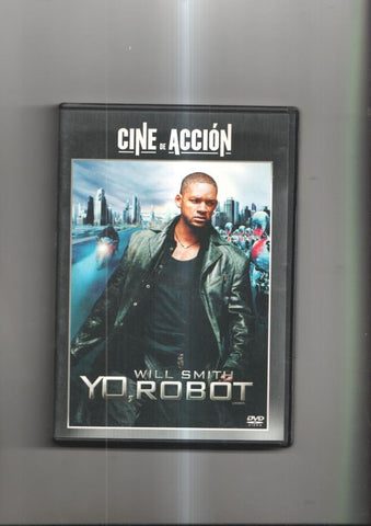 Pelicula en DVD: Yo, Robot (Edición definitica). Colección Cine de Acción