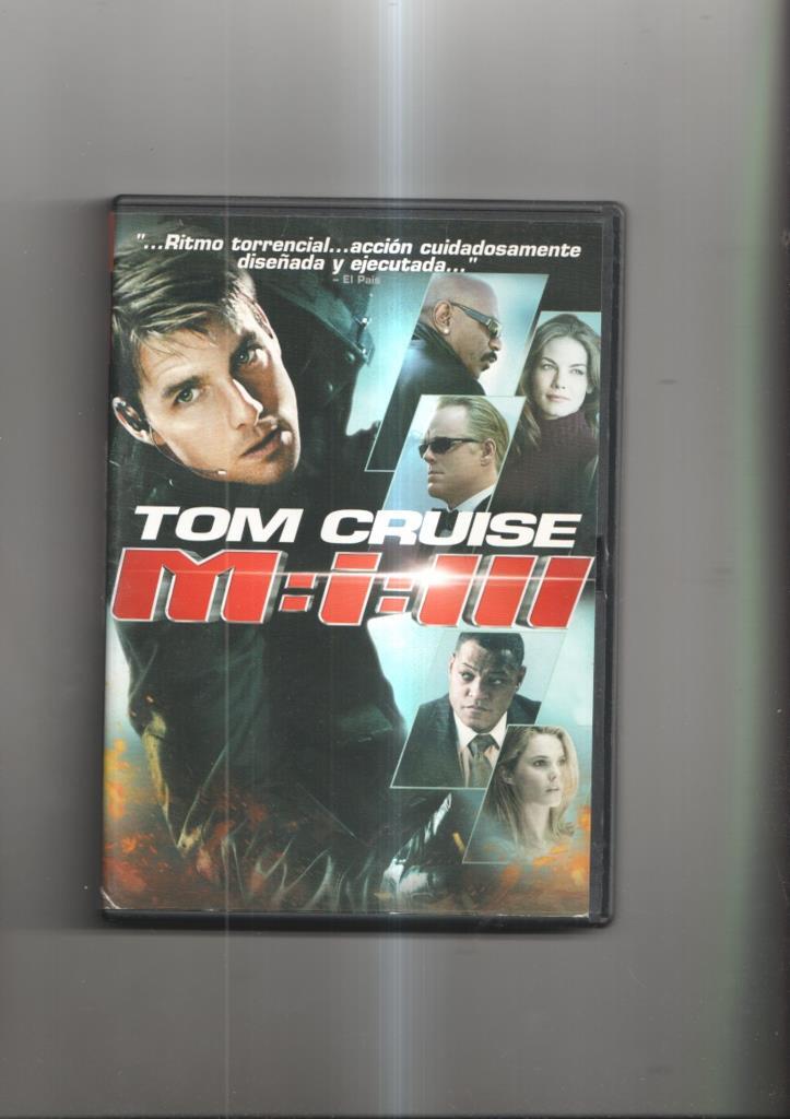 Pelicula en DVD: Mision Imposible 3 (Tom Cruise)