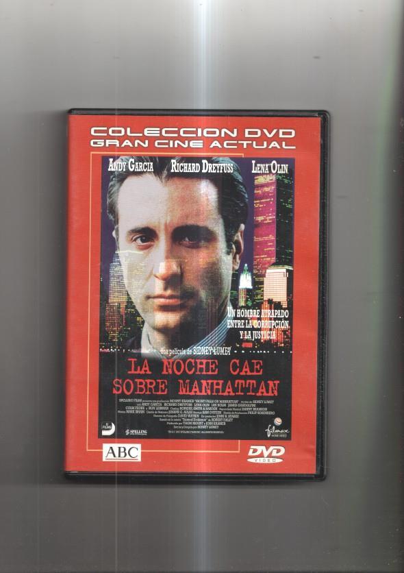 Pelicula en DVD: La noche cae sobre Manhattan. Colección DVD Gran Cine Actual (Andy García, Lena Olin)