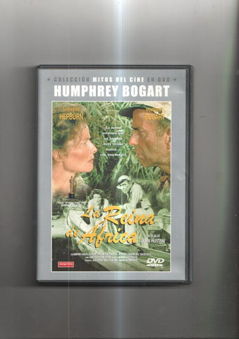 Pelicula en DVD: La Reina de África (1951). Con Katherine Hepburn, Humphrey Bogart