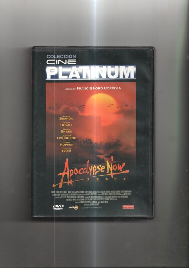 Pelicula en DVD: Apocalypse Now Redux. Un films de Francis Ford Coppola