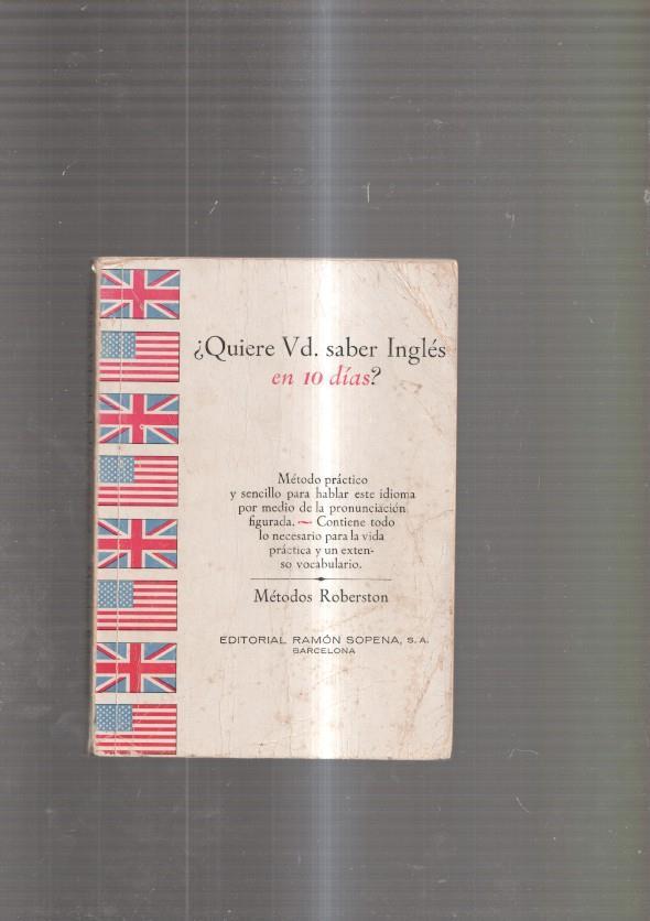 Quiere Vd. saber Ingles en 10 dias ?