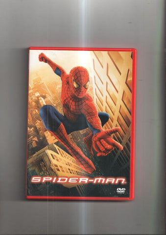 Pelicula en DVD: Spider-Man. Dirigida por Sam Raimi