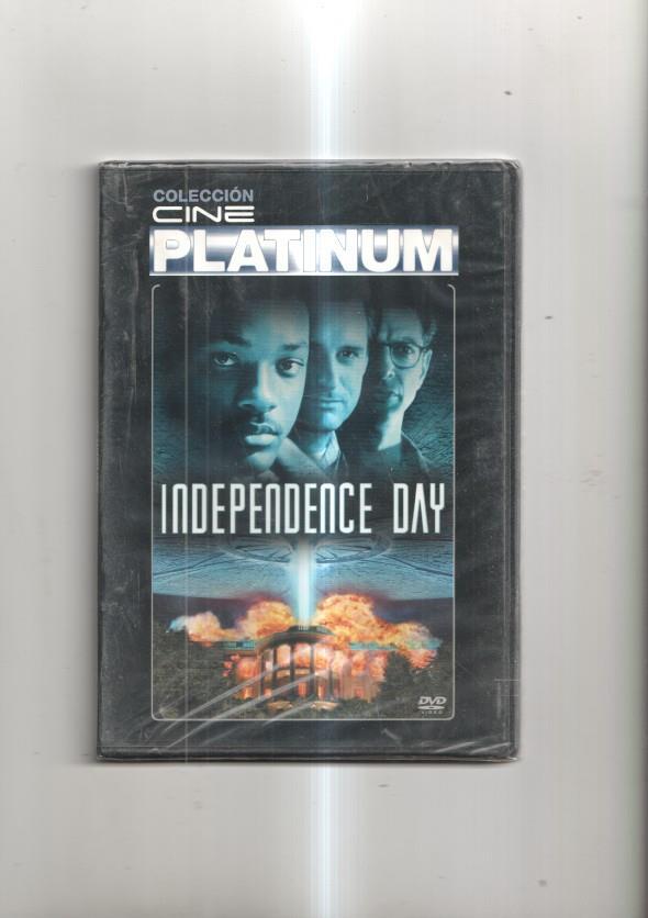 Pelicula en DVD: Independence Day (precintado). Interpretado por Will Smith y Jeff Goldblum
