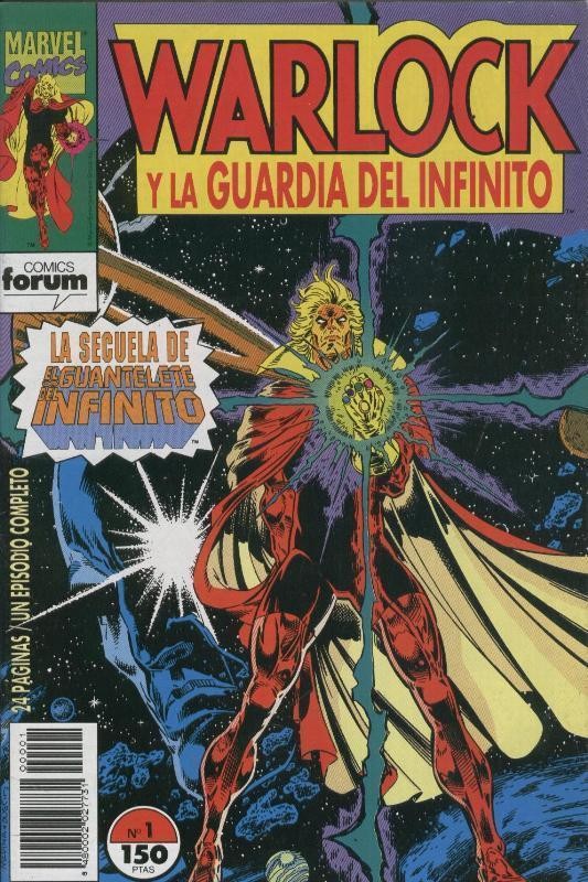 Warlock y la guardia del infinito numero 01
