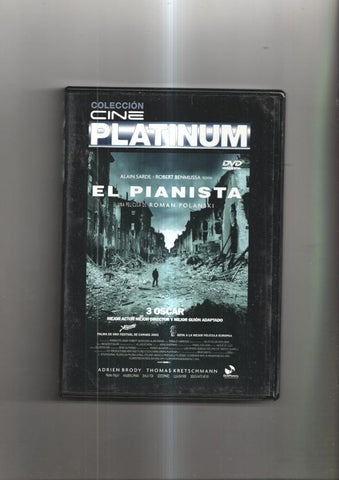 Pelicula en DVD: El pianista. Una película de Roman Polanski